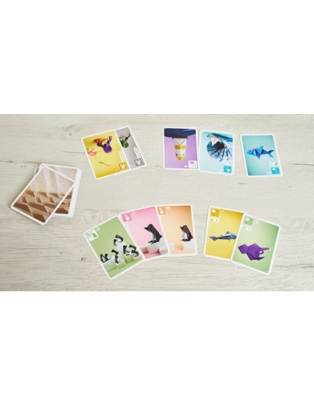 Océanos de Papel | Juego de Cartas Set Collection Familiar