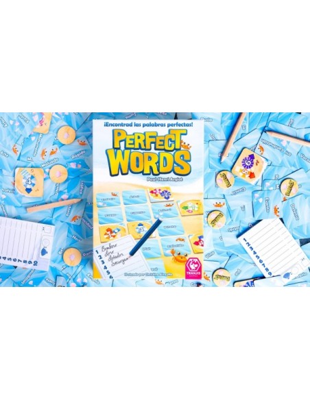 Perfect Words de Tranjis Games | Juego de Mesa Cooperativo de Palabras