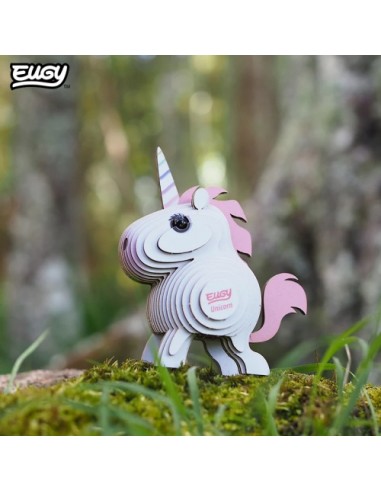 Puzzle 3D Eugy Unicornio - DODOLAND - asijuego.com