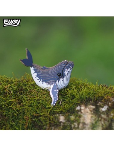 Puzle 3D Eugy Balena Geperuda - DODOLAND - asijuego.com