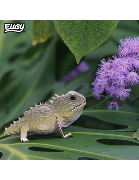 Puzzle 3D Eugy Tuátara - DODOLAND - asijuego.com