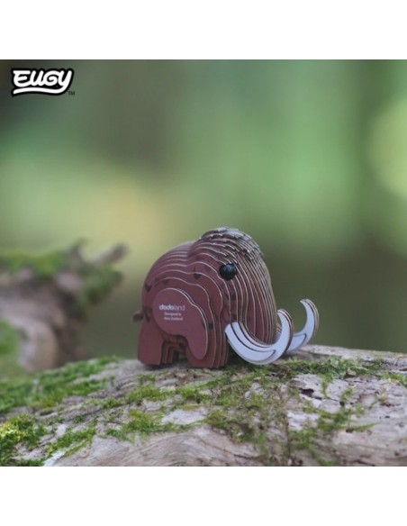 Puzzle 3D Eugy Mamut - DODOLAND - asijuego.com