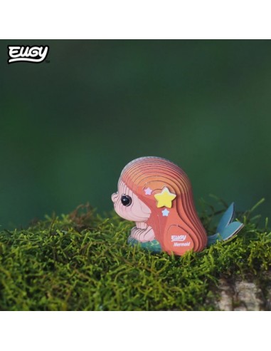 Puzzle 3D Eugy Sirena - DODOLAND - asijuego.com