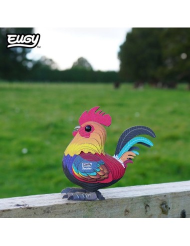 Kit Eugy Gallo | Modelismo 3D en Cartón Reciclado