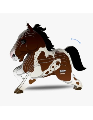 Kit Eugy Caballo | Modelismo 3D en Cartón Reciclado