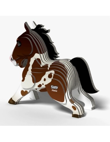 Kit Eugy Caballo | Modelismo 3D en Cartón Reciclado