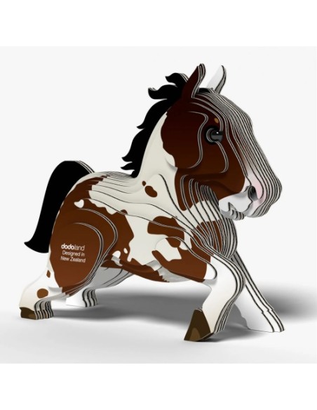 Kit Eugy Caballo | Modelismo 3D en Cartón Reciclado