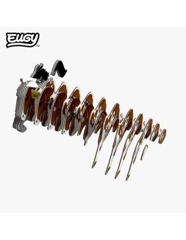 Kit Eugy Caballo | Modelismo 3D en Cartón Reciclado