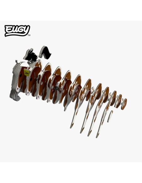 Kit Eugy Cavall | Modelisme 3D en Cartró Reciclat