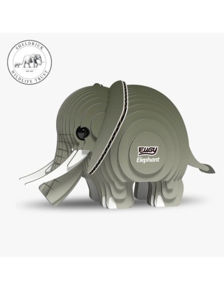 Puzzle 3D Eugy Elefante - DODOLAND - asijuego.com