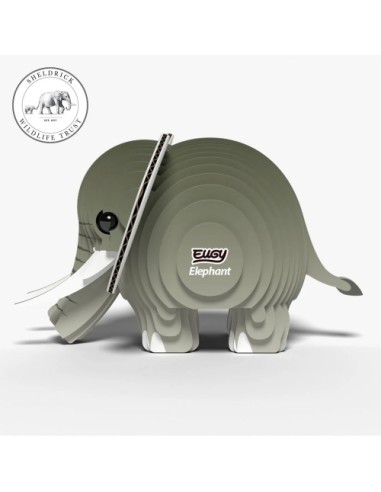 Kit Eugy Elefant | Modelisme 3D en Cartró Reciclat