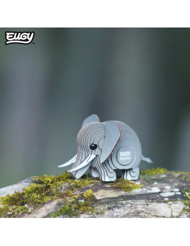 Puzzle 3D Eugy Elefante - DODOLAND - asijuego.com