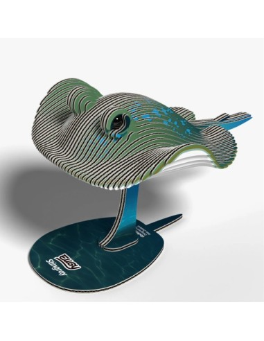 Kit Eugy Mantarraya | Modelismo 3D en Cartón Reciclado