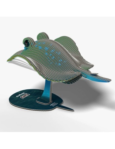 Kit Eugy Mantarraya | Modelismo 3D en Cartón Reciclado