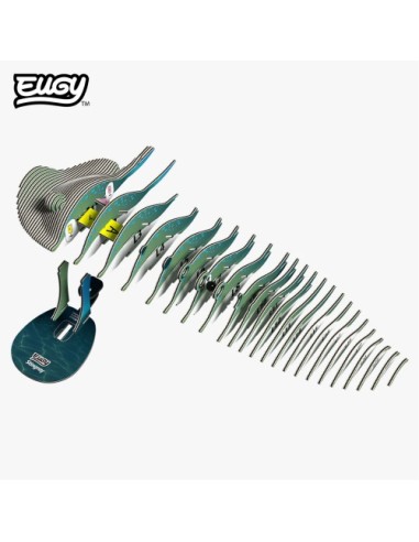 Kit Eugy Mantarraya | Modelismo 3D en Cartón Reciclado