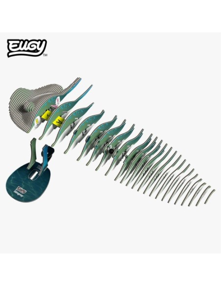 Kit Eugy Mantarraya | Modelismo 3D en Cartón Reciclado