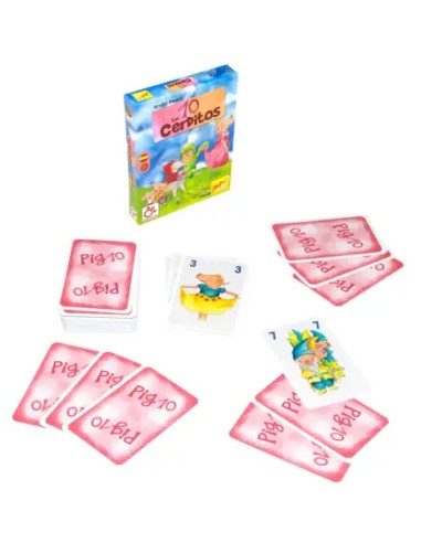 Los 10 Cerditos de Mercurio | Juego Familiar Matemático