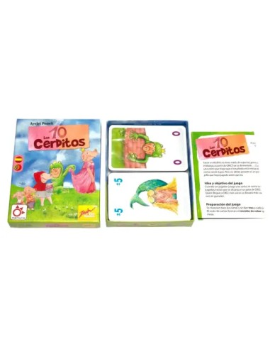 Los 10 Cerditos de Mercurio | Juego Familiar Matemático
