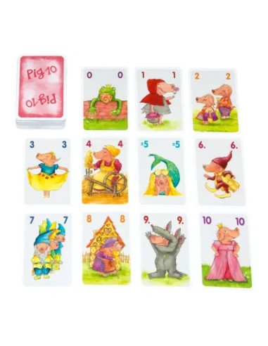 Los 10 Cerditos de Mercurio | Juego Familiar Matemático