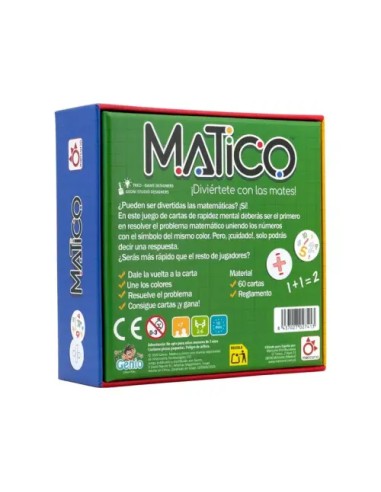 Matico de Mercurio | Juego Matemático y de Rapidez