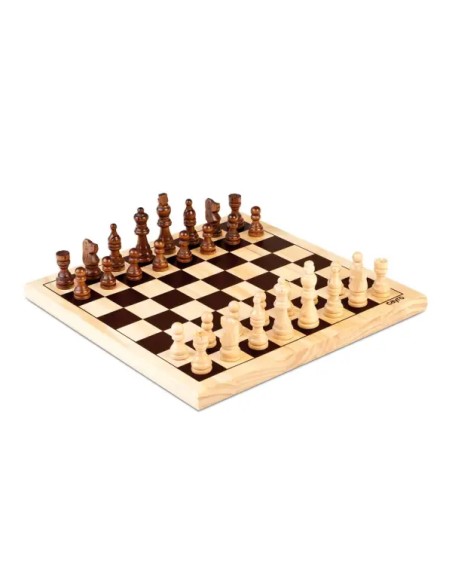 Ajedrez de Cayro en Madera – Juego de Estrategia Clásico
