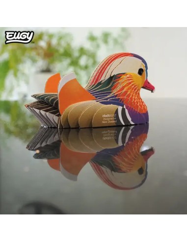 Kit Eugy Pato Mandarín | Modelismo 3D en Cartón Reciclado