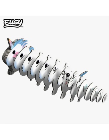 Puzzle 3D Eugy Unicornio Celeste | DODOLAND | Asijuego