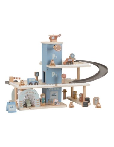 Parking Garaje FSC Little Dutch – Garaje de Madera Infantil