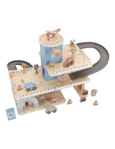 Parking Garaje FSC Little Dutch – Garaje de Madera Infantil