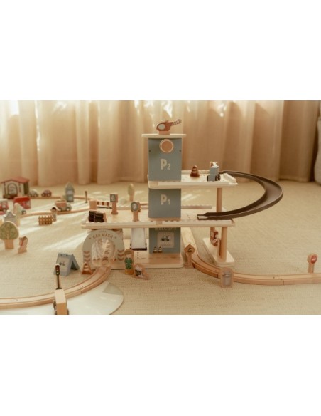 Parking Garaje FSC Little Dutch – Garaje de Madera Infantil