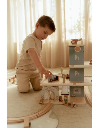 Parking Garaje FSC Little Dutch – Garaje de Madera Infantil