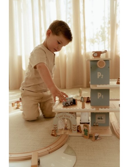 Parking Garaje FSC Little Dutch – Garaje de Madera Infantil