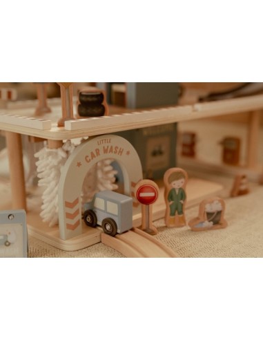 Parking Garaje FSC Little Dutch – Garaje de Madera Infantil