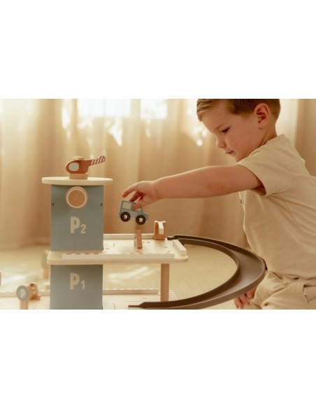 Parking Garaje FSC Little Dutch – Garaje de Madera Infantil