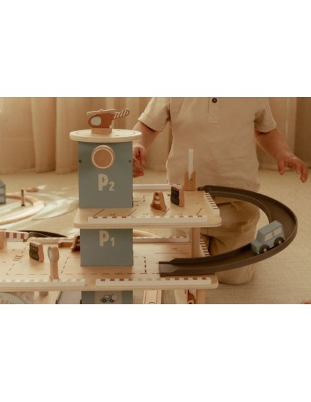 Parking Garaje FSC Little Dutch – Garaje de Madera Infantil