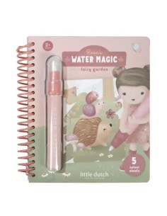 Llibre Màgic Aigua Rosa Fairy Garden – Quadern Reutilitzable Infantil