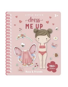 Libro Viste a Rosa & Friends Little Dutch con Pegatinas y Accesorios