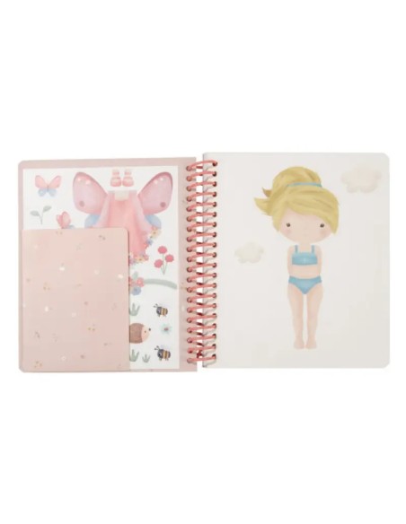 Libro Viste a Rosa & Friends Little Dutch con Pegatinas y Accesorios