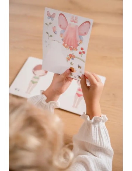 Libro Viste a Rosa & Friends Little Dutch con Pegatinas y Accesorios