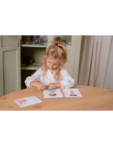 Libro Viste a Rosa & Friends Little Dutch con Pegatinas y Accesorios