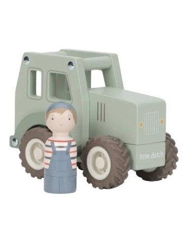 Tractor de Madera FSC Little Dutch | Juguete de Granja