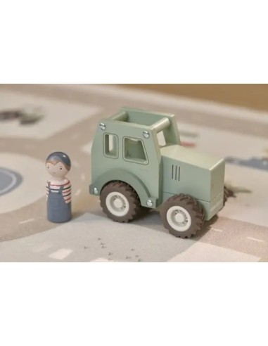 Tractor de Madera FSC Little Dutch | Juguete de Granja
