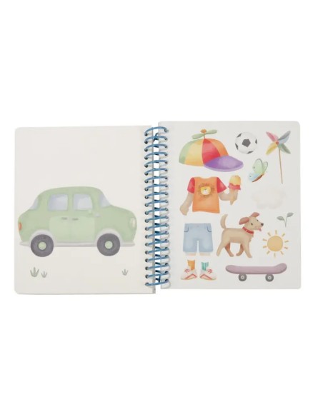 Libro de Pegatinas Viste a Jim & Friends Little Dutch