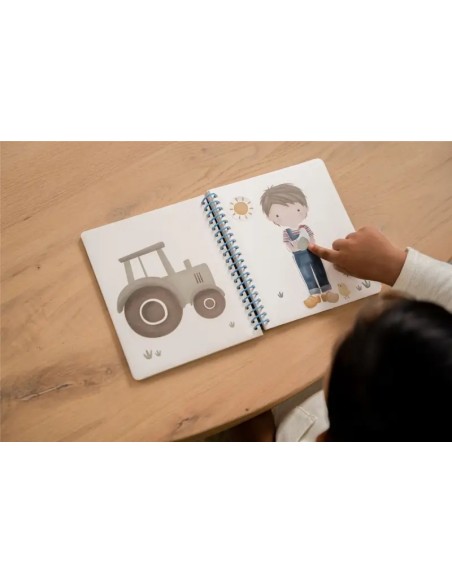 Libro de Pegatinas Viste a Jim & Friends Little Dutch