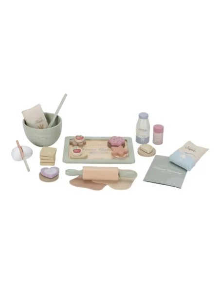 Set de Repostería de Madera Infantil Little Dutch FSC