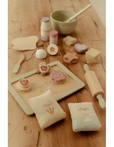 Set de Repostería de Madera Infantil Little Dutch FSC