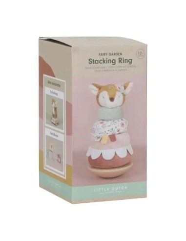 Apilador de Anillos Blanditos Fairy Garden Little Dutch | Bebé