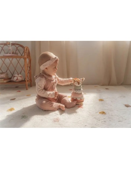 Apilador de Anillos Blanditos Fairy Garden Little Dutch | Bebé