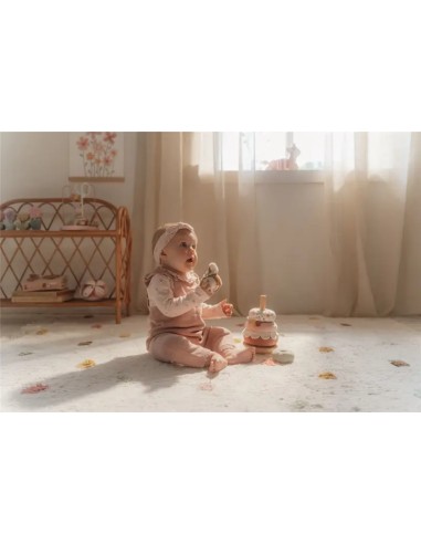 Apilador de Anillos Blanditos Fairy Garden Little Dutch | Bebé