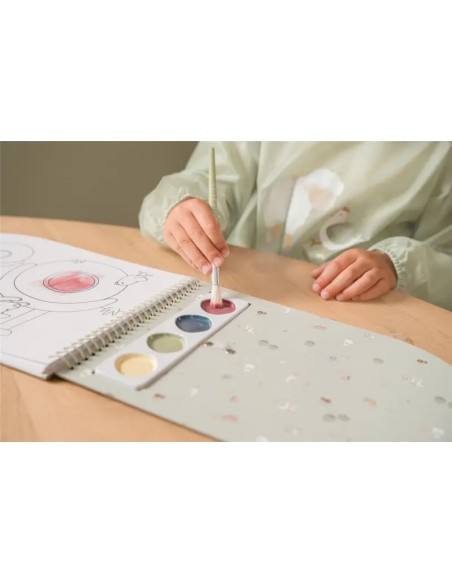 Libro de Acuarelas para Colorear Pequeña Granja Little Dutch